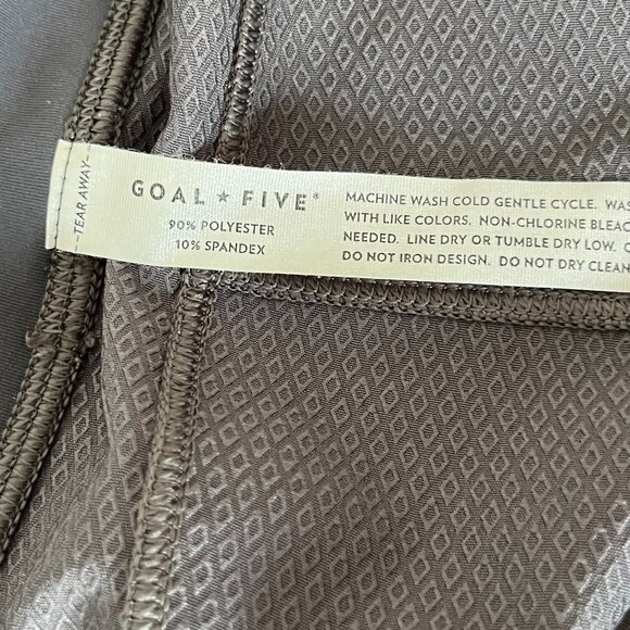 Goal Five Excel Workout Shorts Size Large L Gray Grey Unlined Train Run Yoga - Picture 10 of 11